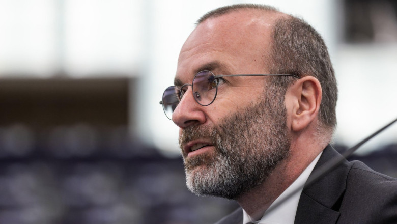 Manfred Weber, la Bucuresti: „Romania va decide daca va avea o echipa puternica la Bruxelles sau isi va irosi voturile pe extremisti” Imagine