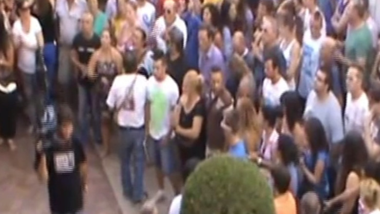 Manifestatie impotriva romanilor in Spania Imagine