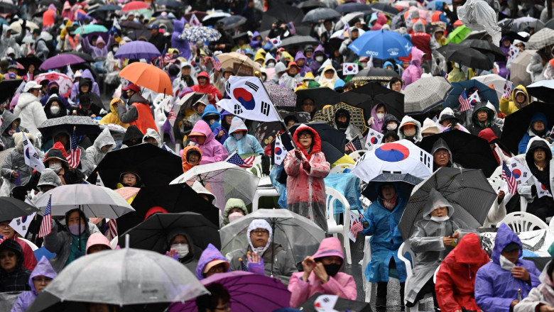 Manifestatii in Coreea de sud, dupa destituirea presedintelui Yoon: mii de sustinatori au protestat Imagine