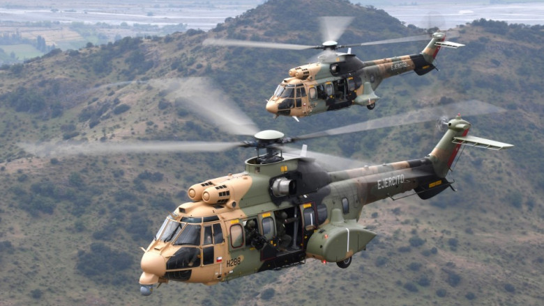 MApN cere aprobarea Parlamentului pentru achizitionarea a doua elicoptere militare Airbus H215M Imagine