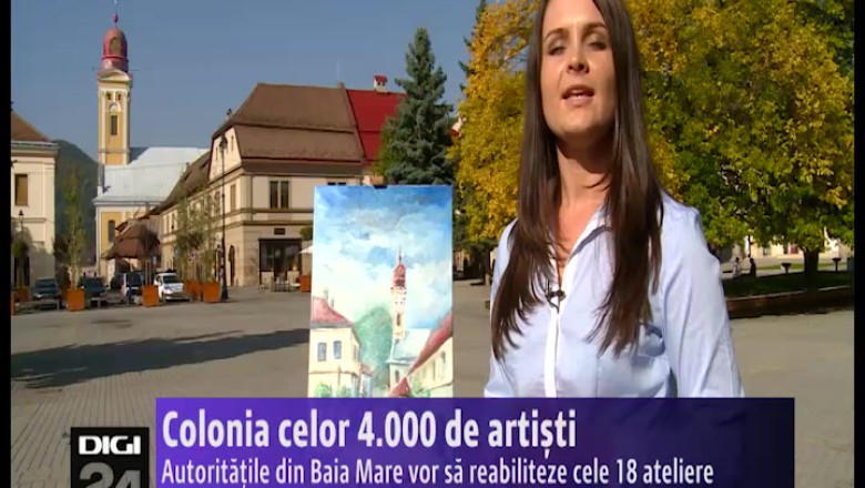 MARAMURES. Autoritatile din Baia Mare vor sa reabiliteze cele 18 ateliere ale Coloniei Pictorilor Imagine