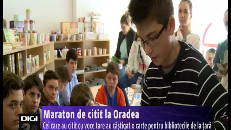 Maraton de citit la Oradea Imagine