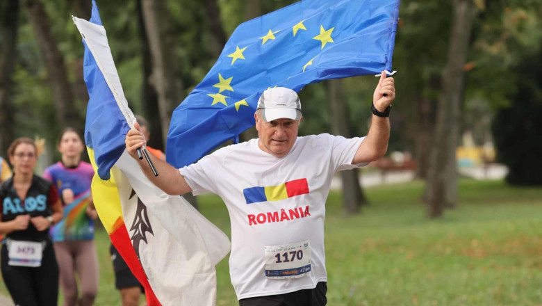 Maratonistul Ilie Rosu a murit dupa ce a facut stop cardiac in timp ce alerga la Maratonul Unirii Imagine