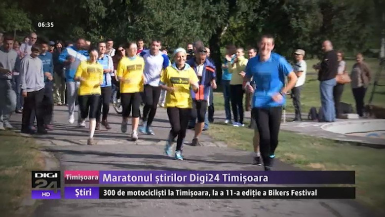 Maratonul stirilor Digi24 Timisoara Imagine