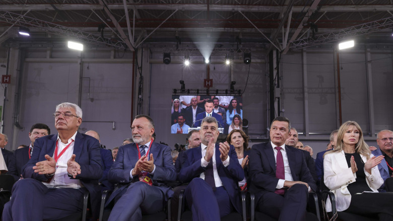 Marcel Ciolacu a fost reales presedinte PSD si desemnat oficial candidat la alegerile prezidentiale Imagine