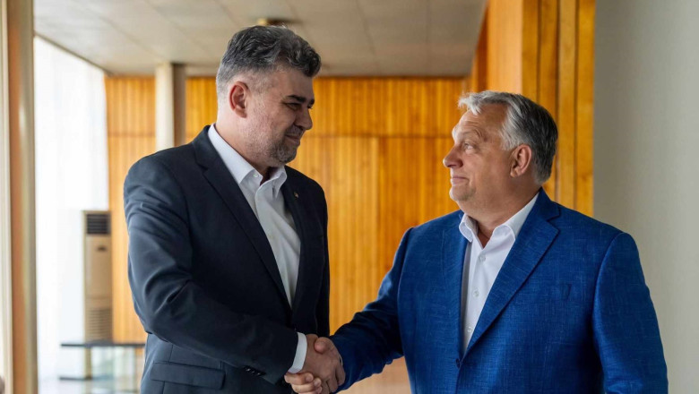 Marcel Ciolacu, pranz privat cu Viktor Orban, inainte ca premierul Ungariei sa sustina traditionalul discurs la Baile Tusnad Imagine