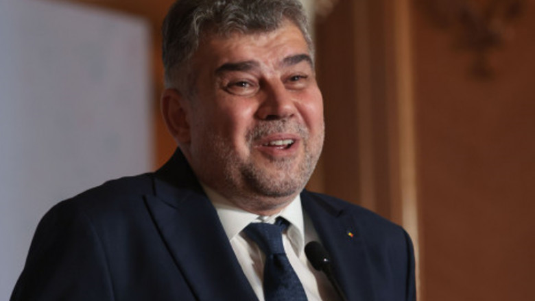 Marcel Ciolacu, rugat sa se descrie in engleza: Nu ma simt confortabil si nu o fac. Nu stapanesc foarte bine aceasta limba Imagine