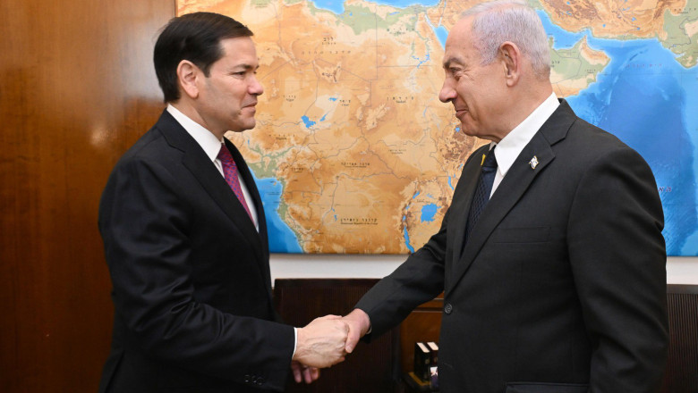 Marco Rubio promite Israelului „sprijin neclintit” in atingerea obiectivelor in Fasia Gaza. „Hamas trebuie sa inceteze sa existe” Imagine