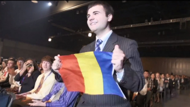 Marele premiu la Intel ISEF 2013. Ionut Budisteanu s-a intors victorios acasa Imagine