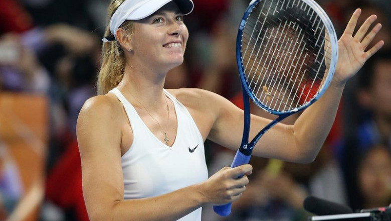 Maria Sarapova a castigat titlul de la Beijing si de luni va urca pe locul 2 in topul WTA Imagine