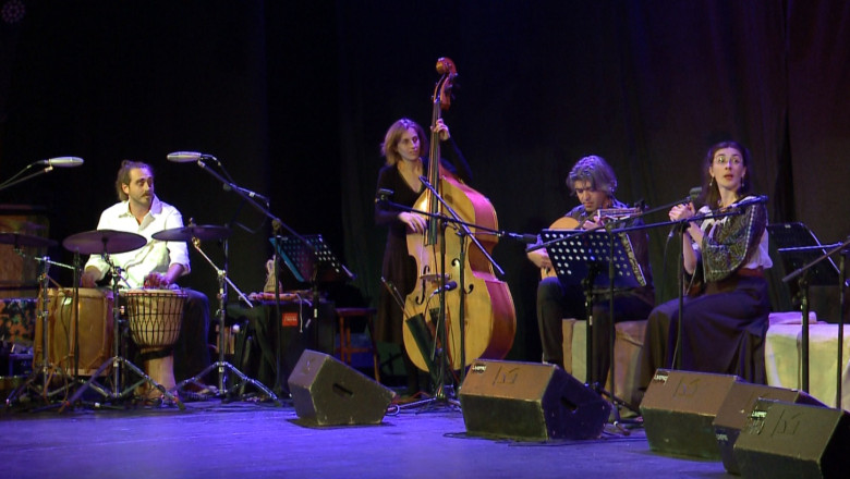 Maria Tanase, reinterpretata. Opt muzicieni i-au cantat piesele si au adaugat accente de jazz si folk Imagine