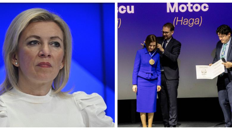 Maria Zaharova: Premiul primit de Maia Sandu e o recompensa pentru „colonizarea hibrida” a Romaniei Imagine