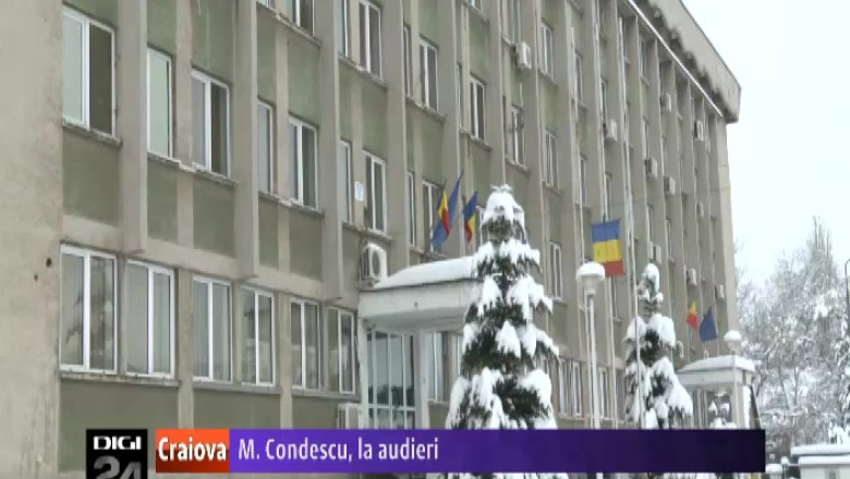 Marin Condescu a fost audiat la IPJ Gorj  Imagine