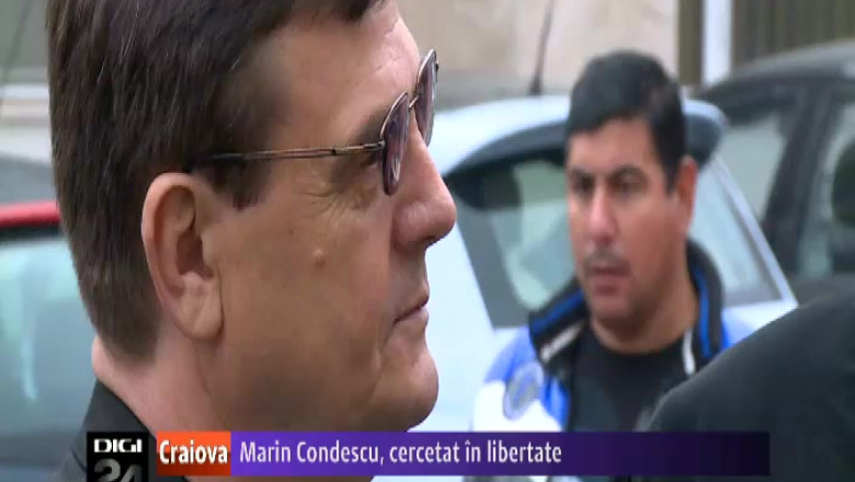 Marin Condescu, cercetat in libertate. Decizia a fost luata de Curtea de Apel Craiova Imagine