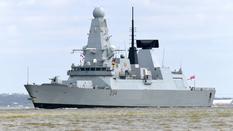 Marina Regala Britanica a doborat o drona de atac a rebelilor houthi. Incidentul a avut loc in Marea Rosie Imagine