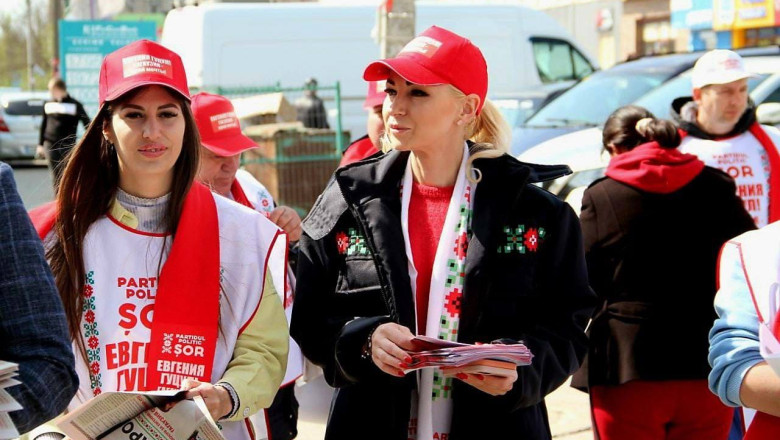 Marina Tauber, sefa partidului SOR, a fost retinuta pe aeroportul din Chisinau in timp ce incerca sa fuga in Israel Imagine