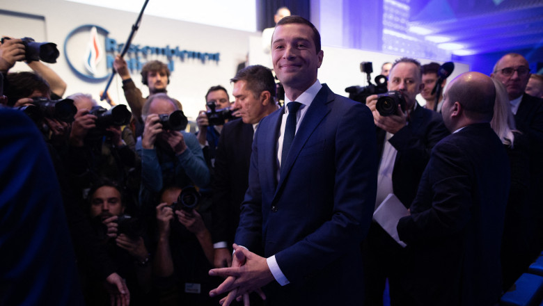 Marine Le Pen, inlocuita la conducerea partidului de un tanar de 27 de ani Imagine