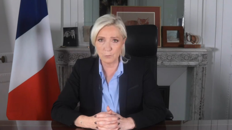 Marine Le Pen, lidera de extrema-dreapta din Franta, il sustine pe George Simion in turul doi al prezidentialelor Imagine