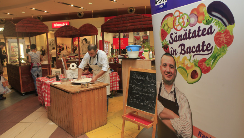 Marius Tudosiei, gazda emisiunii „Sanatatea in bucate”, invitat special la ChocoFest Imagine