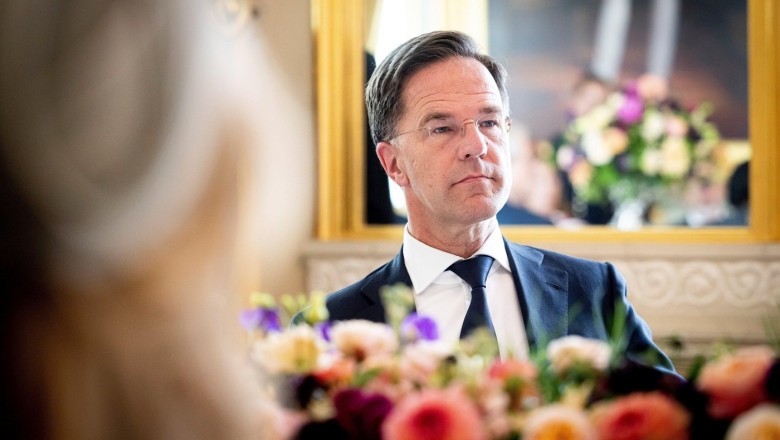Mark Rutte a fost desemnat oficial pentru functia de secretar general al NATO Imagine