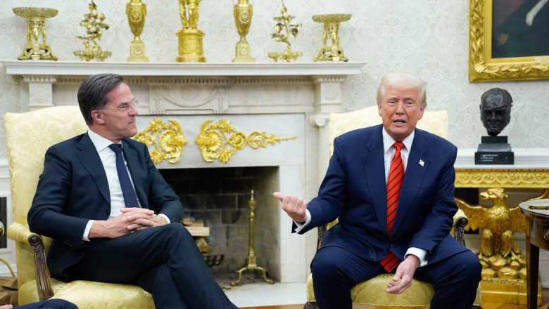 Mark Rutte a propus tarilor NATO sa aloce cel putin 5% pentru aparare, un obiectiv cerut insistent de Donald Trump Imagine