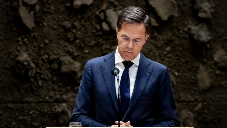 Mark Rutte anunta ca se retrage din politica dupa prabusirea guvernului sau Imagine