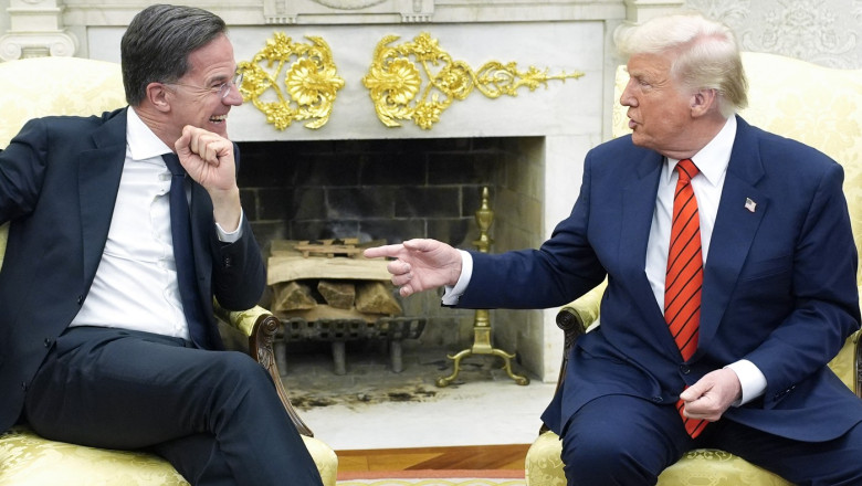 Mark Rutte cere tarilor NATO sa creasca cheltuielile de aparare pentru a atinge tinta dorita de Donald Trump Imagine
