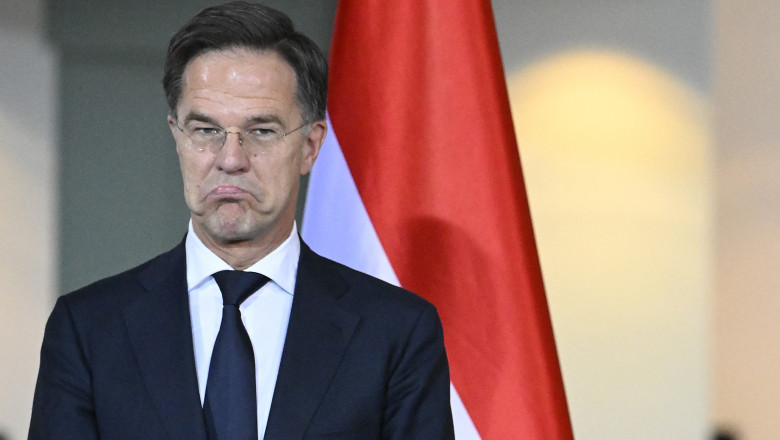 Mark Rutte spune ca a fost o greseala sa isi recunoasca public interesul pentru preluarea sefiei NATO Imagine