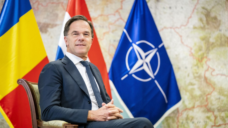 Mark Rutte va fi nominalizat oficial, miercuri, pentru functia de secretar general al NATO Imagine