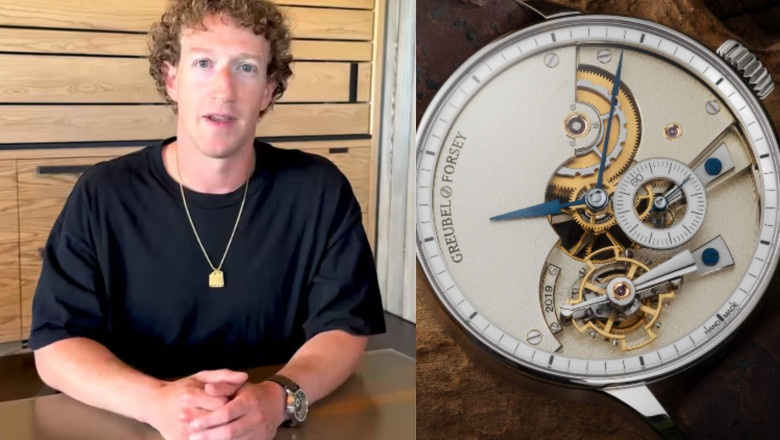 Mark Zuckerberg a aparut intr-un videoclip cu un ceas elvetian rar la mana. Cat a costat accesoriul purtat de miliardar Imagine
