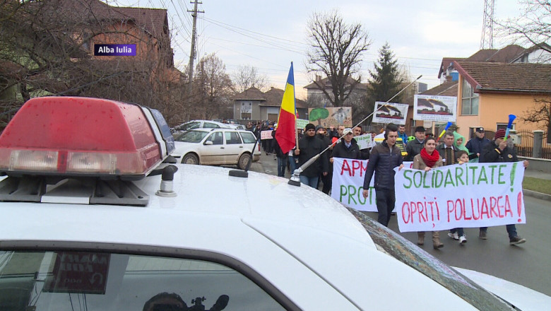 Mars impotriva poluarii, la Alba Iulia Imagine