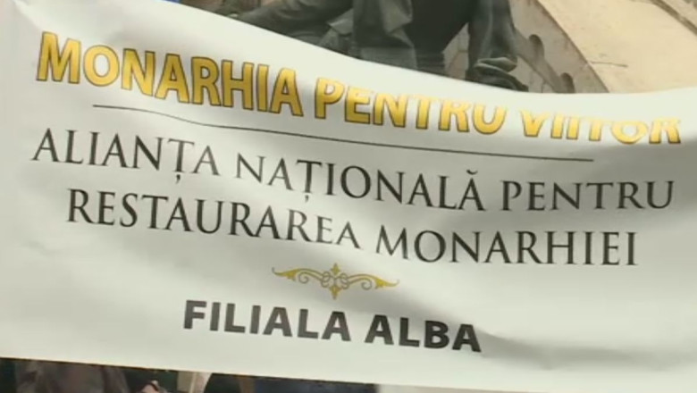 Mars pentru monarhie, la Cluj Imagine