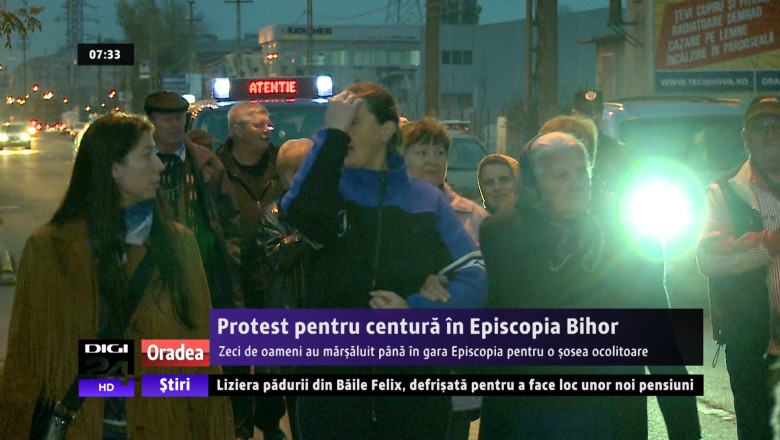 Mars pentru o sosea de centura in Episcopia Bihor  Imagine