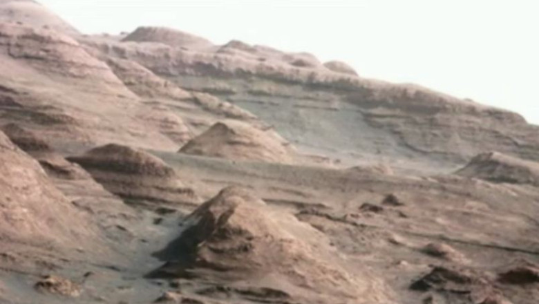 Marte a fost zguduita de eruptii vulcanice in urma cu miliarde de ani Imagine