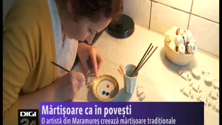 Martisoare ca in povesti. O artista din Maramures creeaza martisoare traditionale Imagine