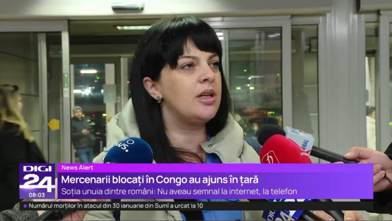 Marturia sotiei unui mercenar roman intors acasa din Congo. „Le-a fost teama sa nu fie luati prizonieri” Imagine