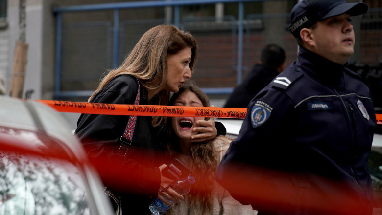 Marturia unei romance din Belgrad: „Acum frica a devenit generala, inclusiv cand ies din casa, pentru ca nu stii ce te asteapta” Imagine