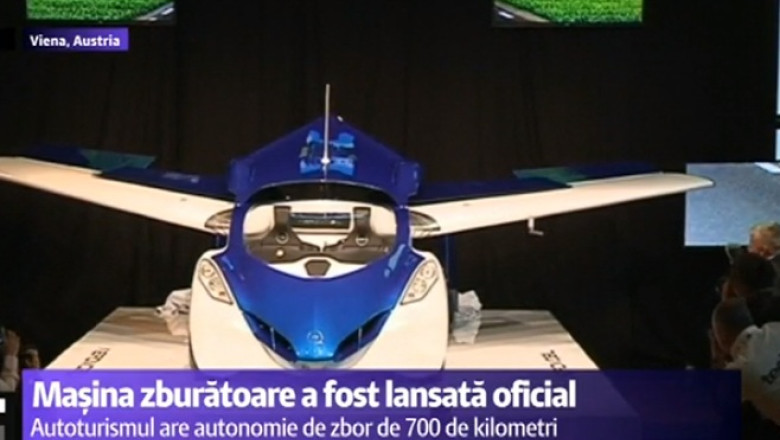 Masina zburatoare a fost lansata oficial Imagine