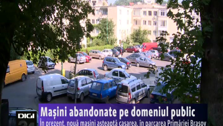 Masini abandonate pe domeniul public Imagine