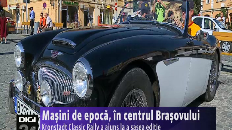 Masini de epoca, in centrul Brasovului  Imagine