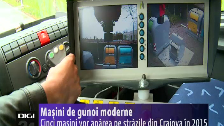 Masini de gunoi moderne in Craiova Imagine