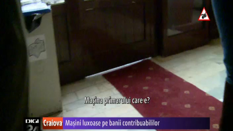 Masini luxoase pe banii contribuabililor la Severin Imagine