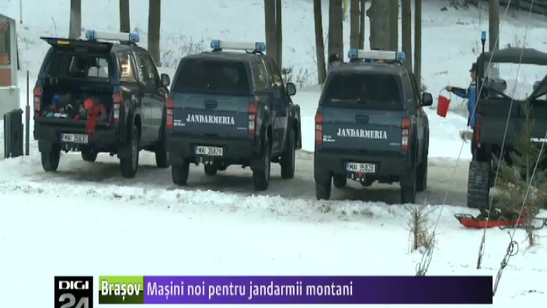 Masini noi pentru jandarmii montani Imagine