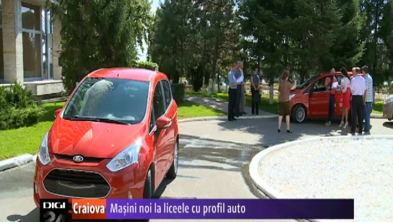 Masini noi pentru liceele cu profil auto din Craiova si Drobeta Turnu Severin Imagine