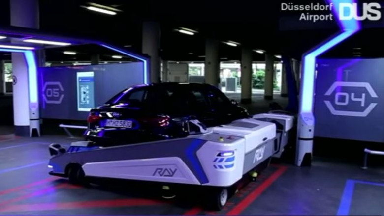 Masini parcate de roboti, in Germania Imagine