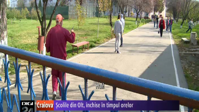 Masura radicala in judetul Olt. Scolile, inchise in timpul orelor Imagine