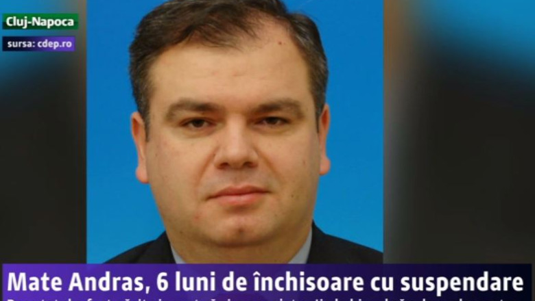 Mate Andras, 6 luni de inchisoare cu suspendare. Deputatul a fost gasit vinovat ca si-a angajat sotia la biroul sau de parlamentar Imagine