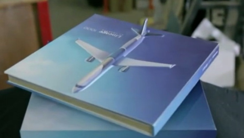 Material promotional inedit: catalogul de prezentare de la Embraer zboara Imagine