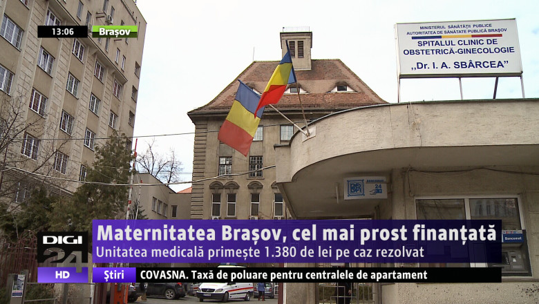 Maternitatea Brasov, cel mai prost finantat spital Imagine
