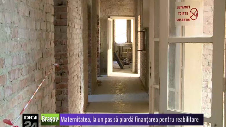 Maternitatea, la un pas sa piarda finantarea pentru reabilitare Imagine